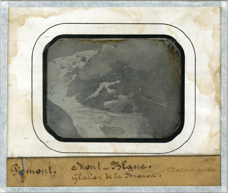 Daguerréotype de l’expédition dans les Alpes de Daniel Dollfus-Ausset (1849)
