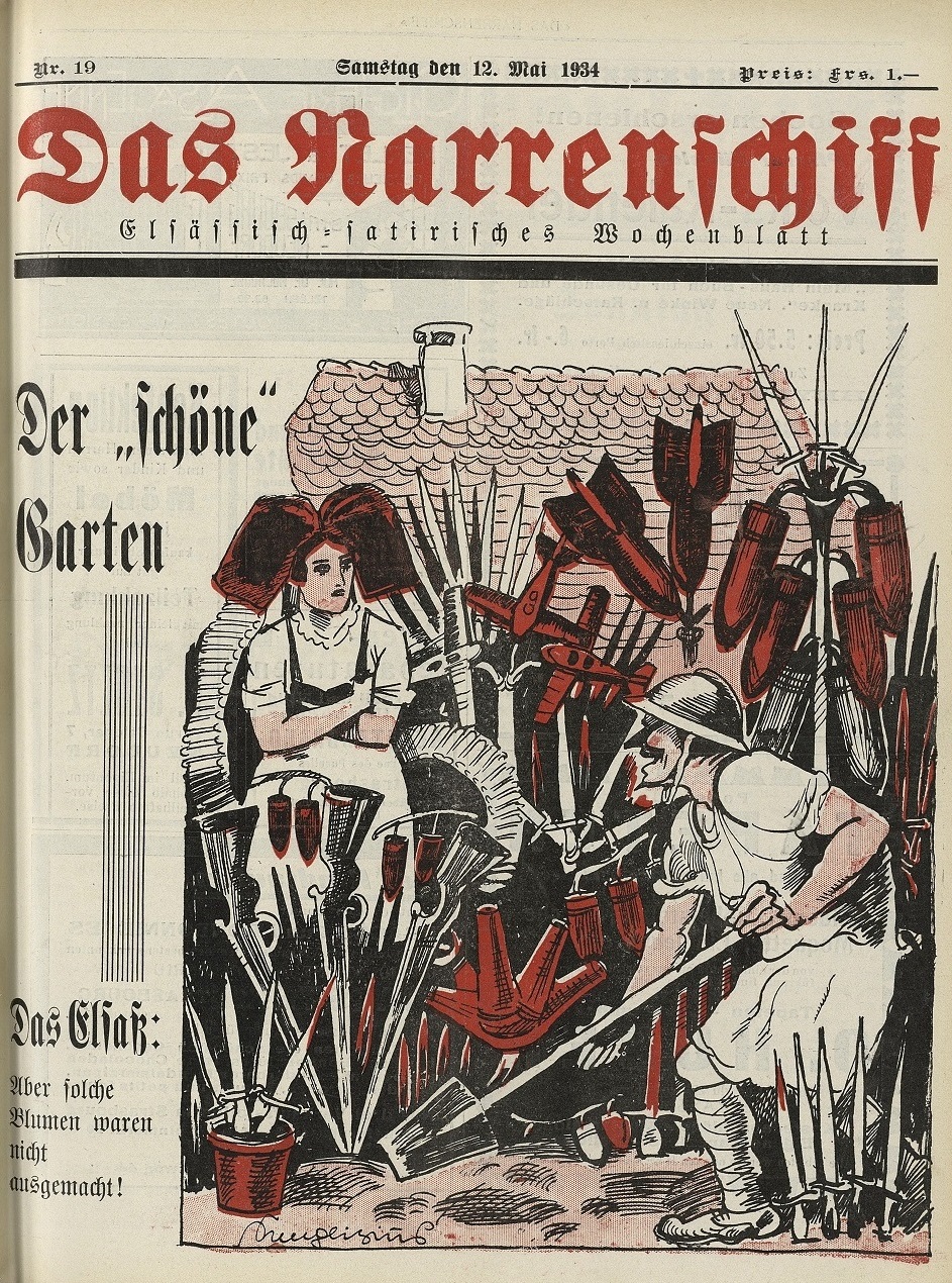 Das Narrenschiff, 12 mai 1934, page de titre