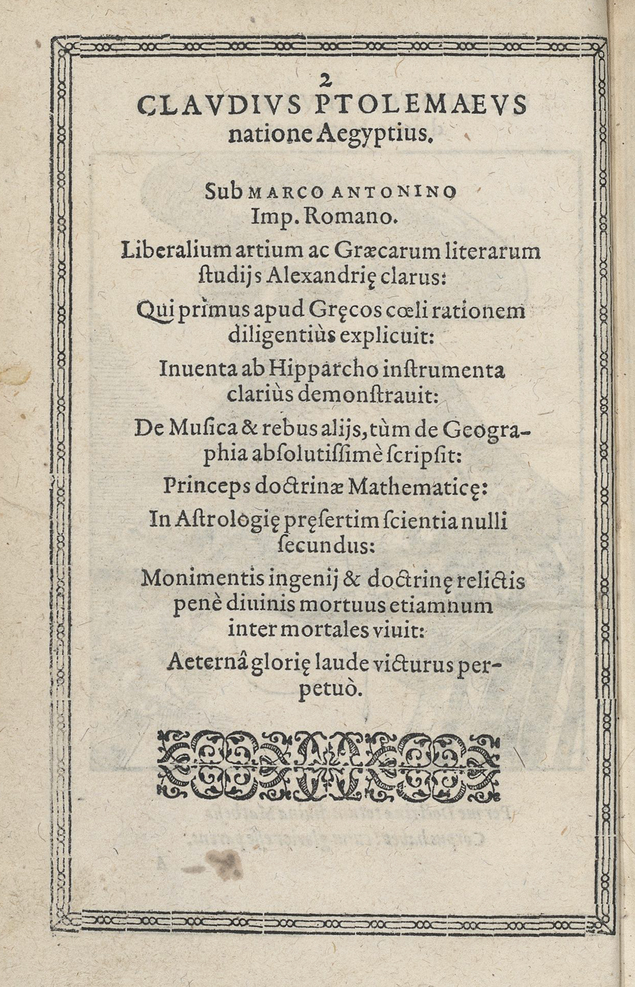 Ptolémée, 2e page