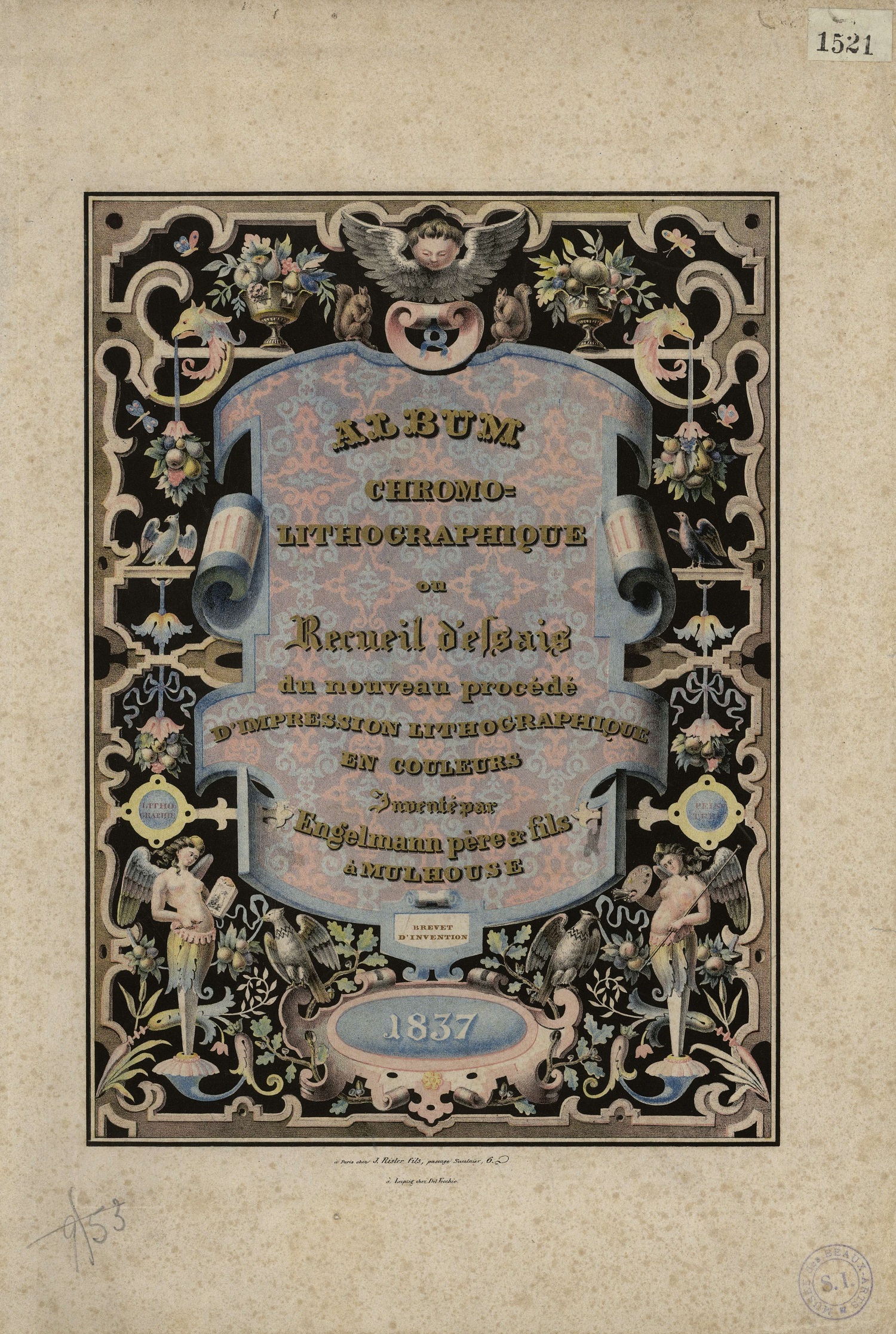 Couverture de l'Album chromolithographique