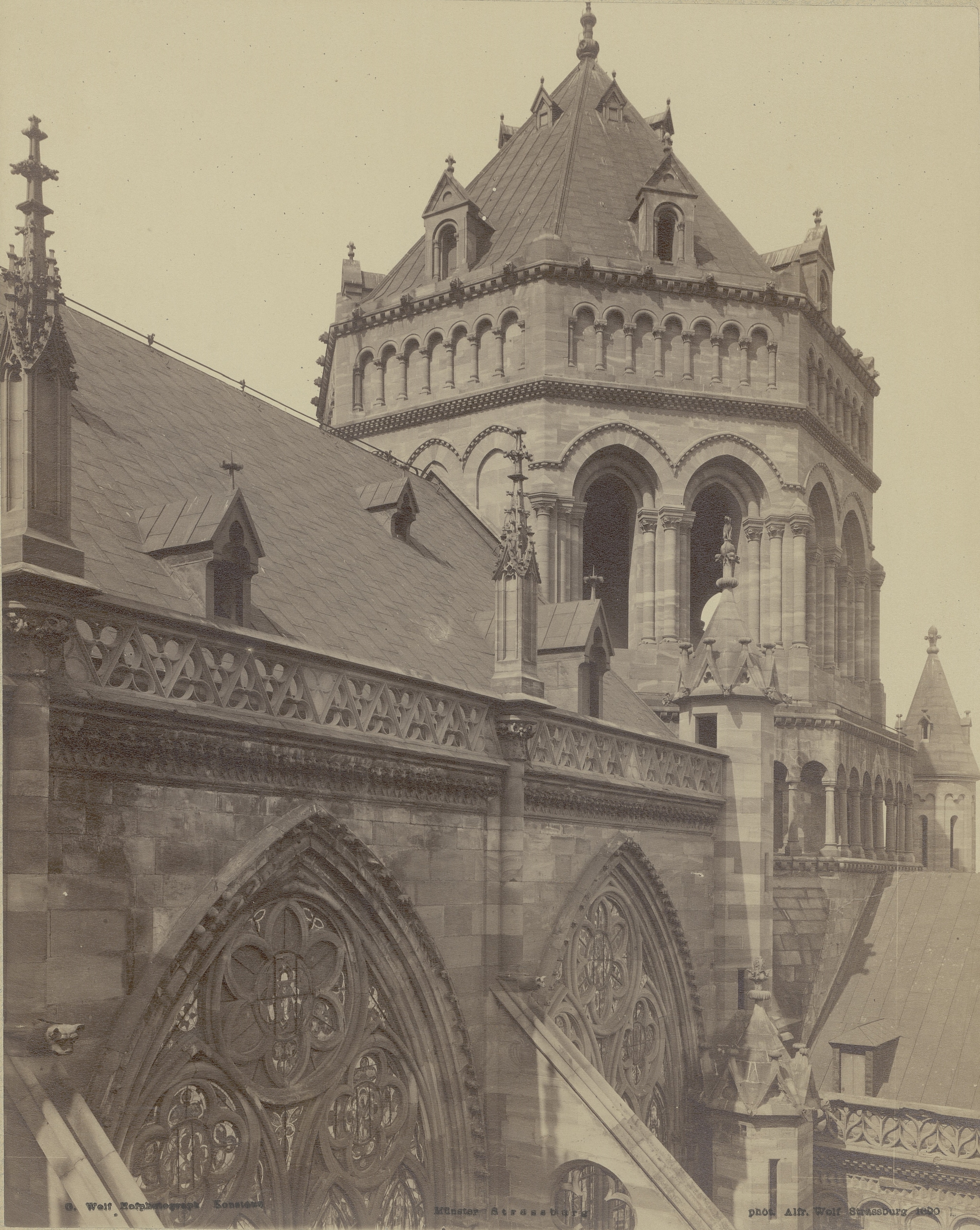 Cathédrale de Strasbourg, tour de croisée