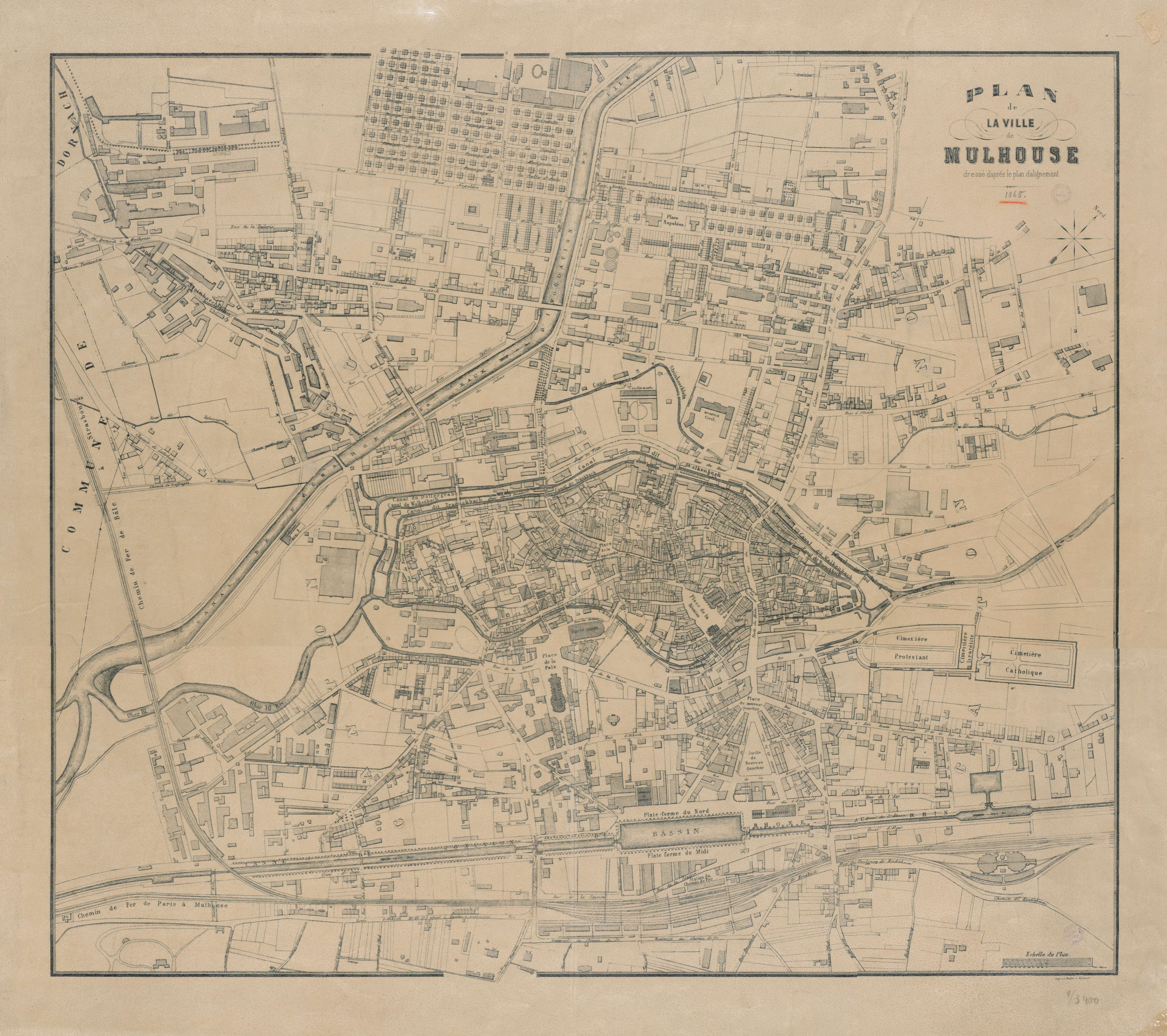 plan Mulhouse