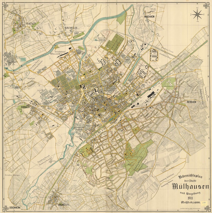 plan Mulhouse