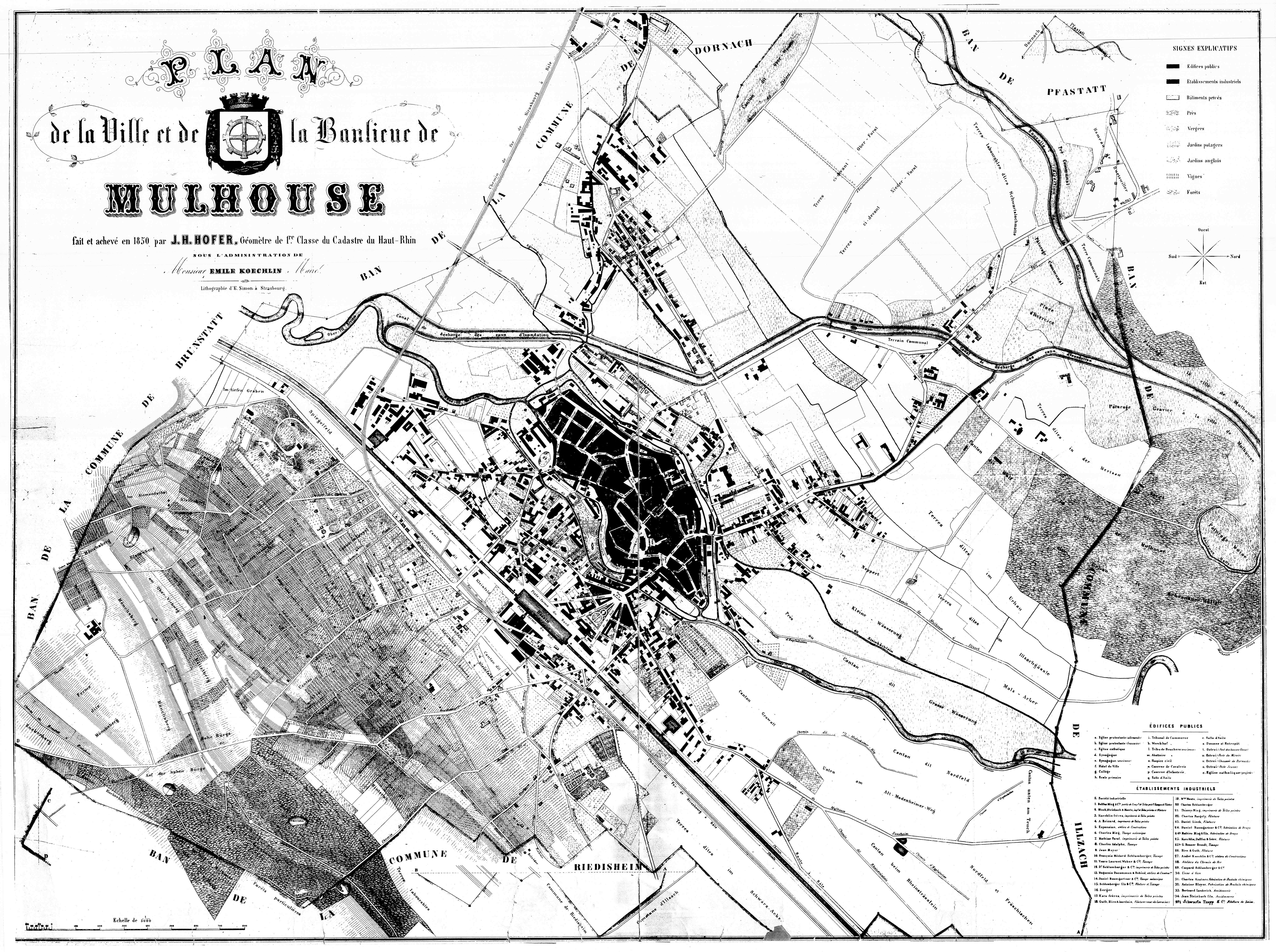plan Mulhouse