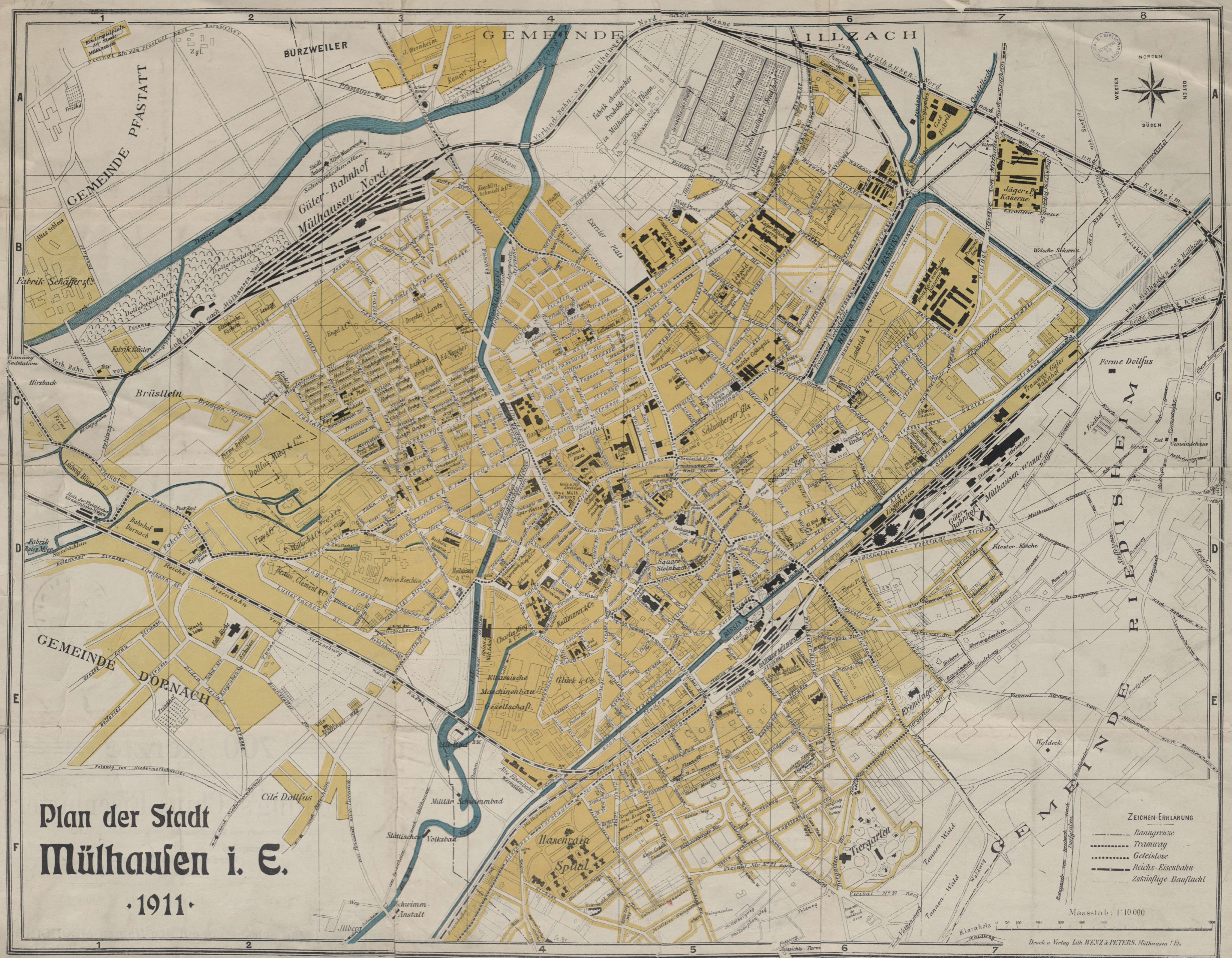 plan Mulhouse