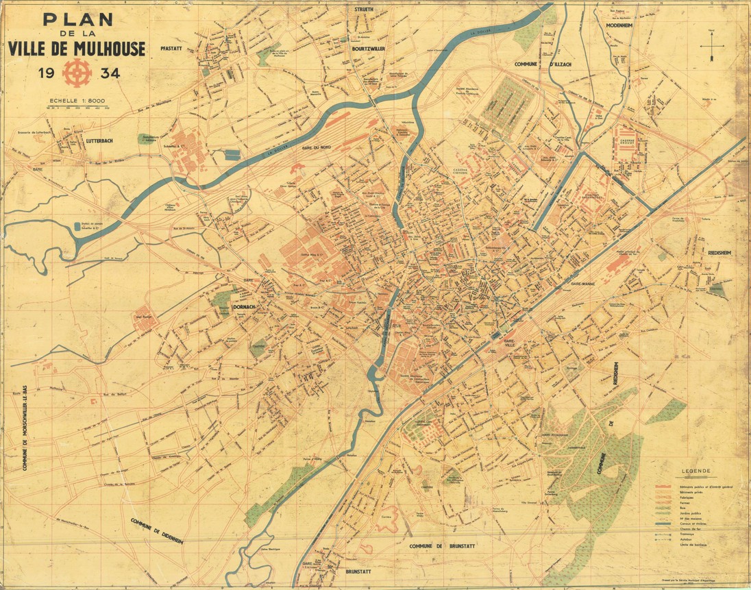plan Mulhouse