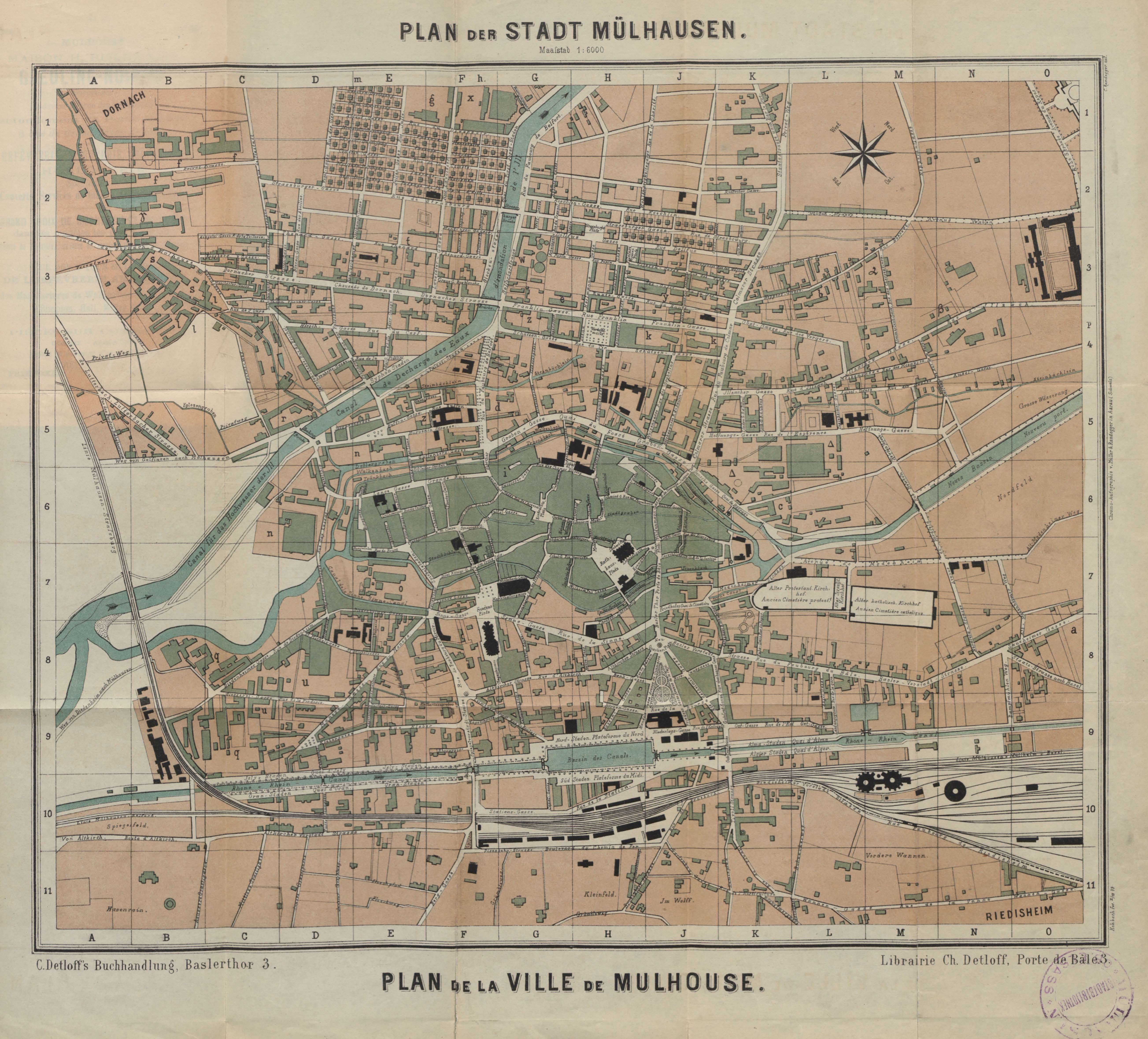 plan Mulhouse