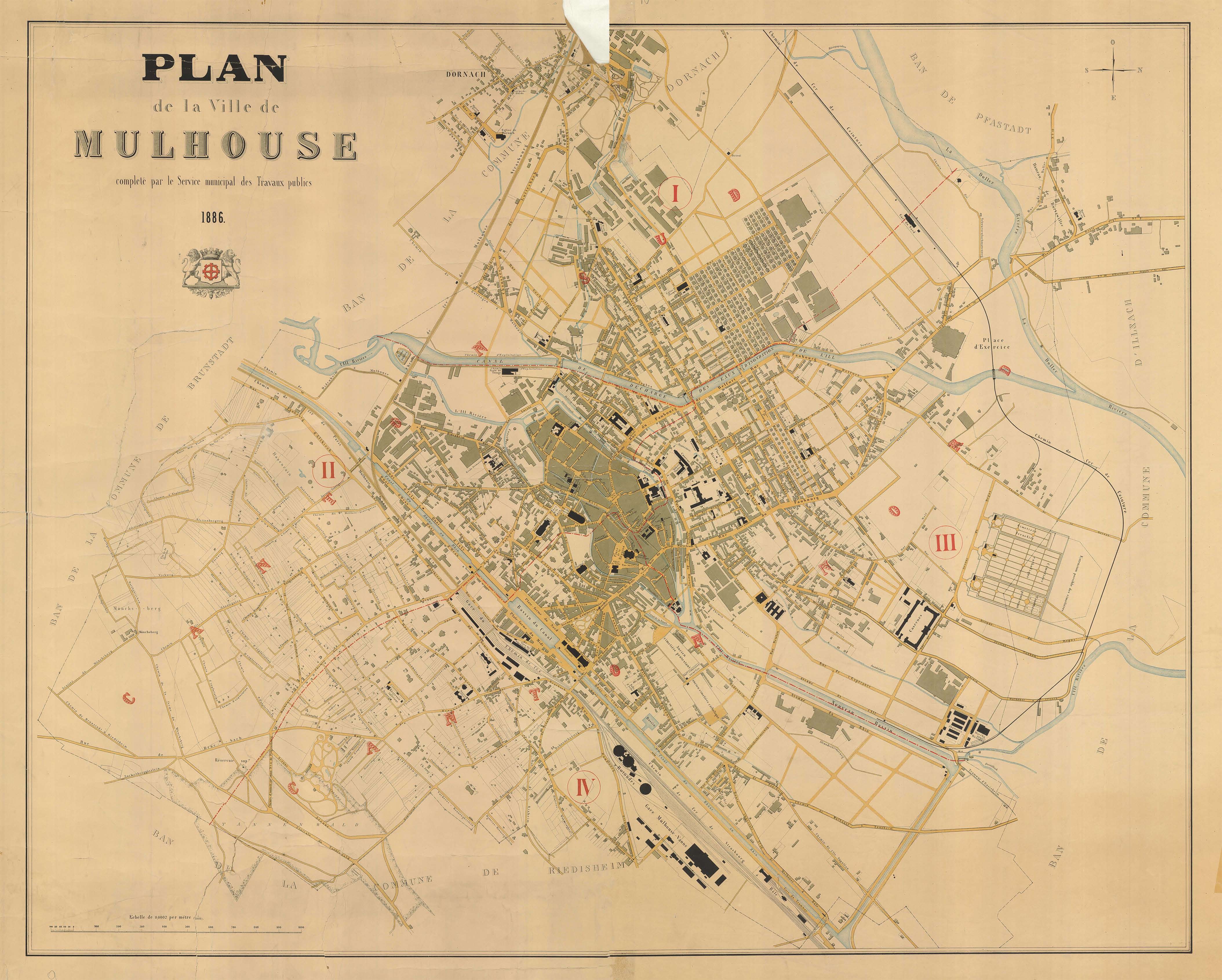 plan Mulhouse