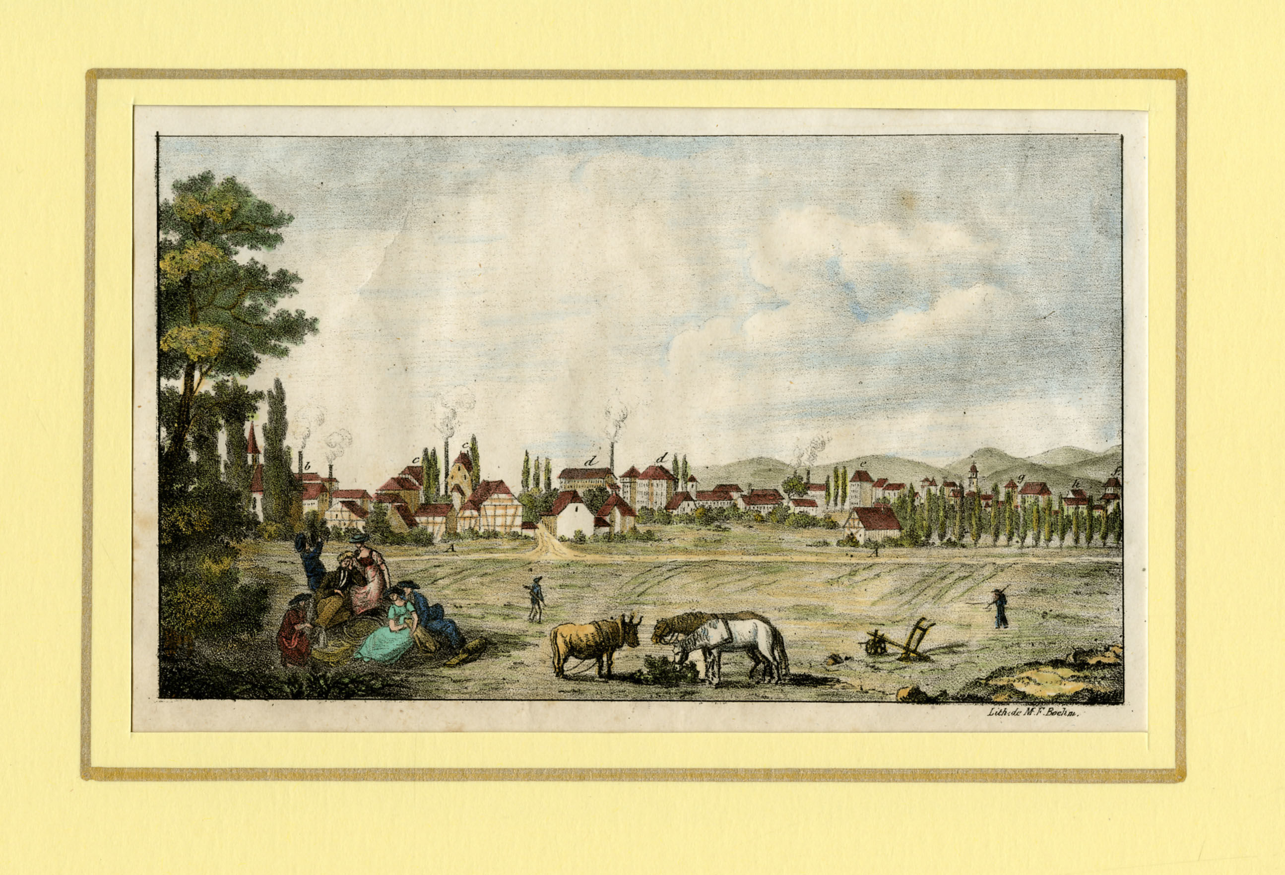 M. F. Boehm (17..-18..) « Mulhouse et ses manufactures »