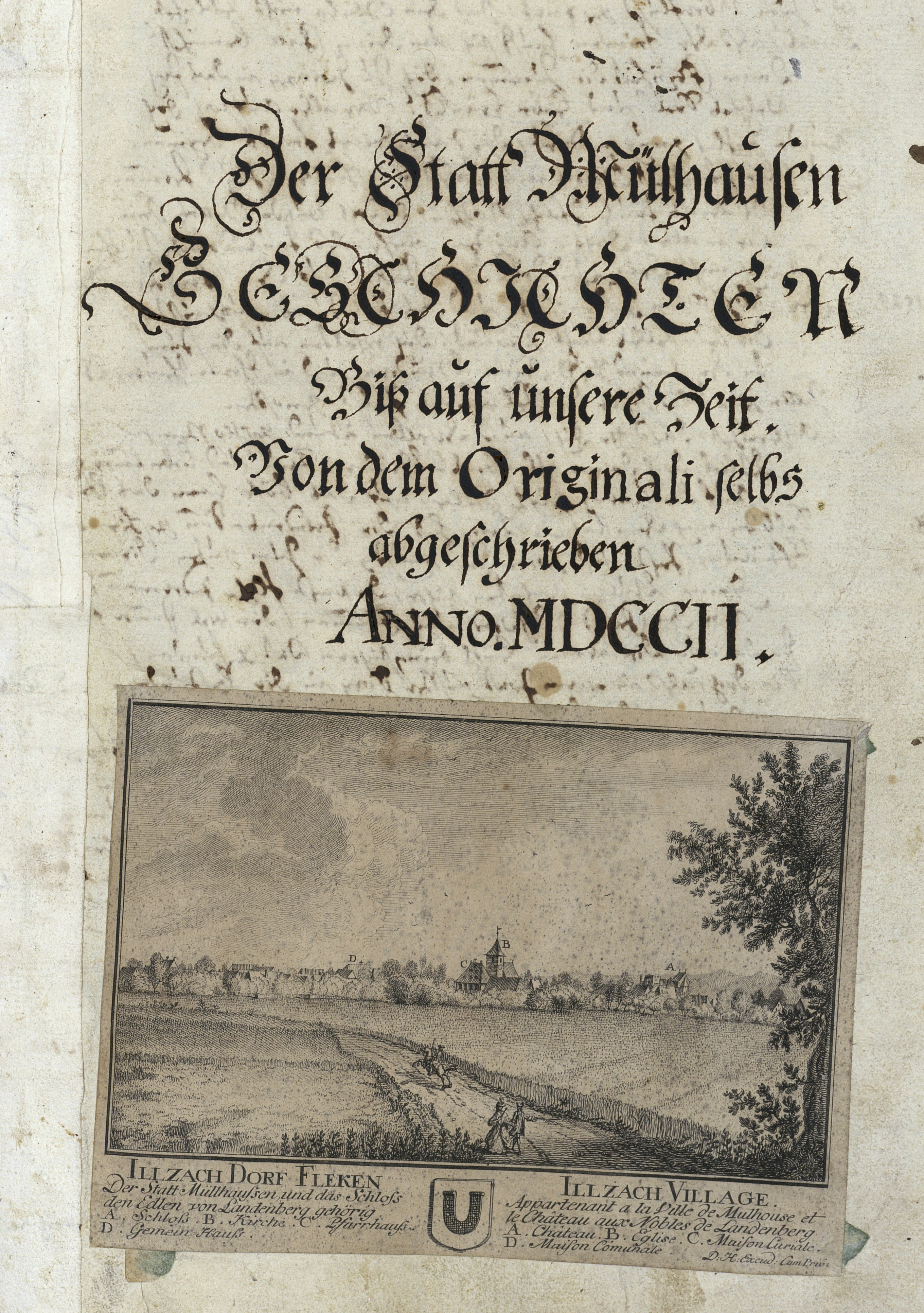 Page de titre 18e siècle