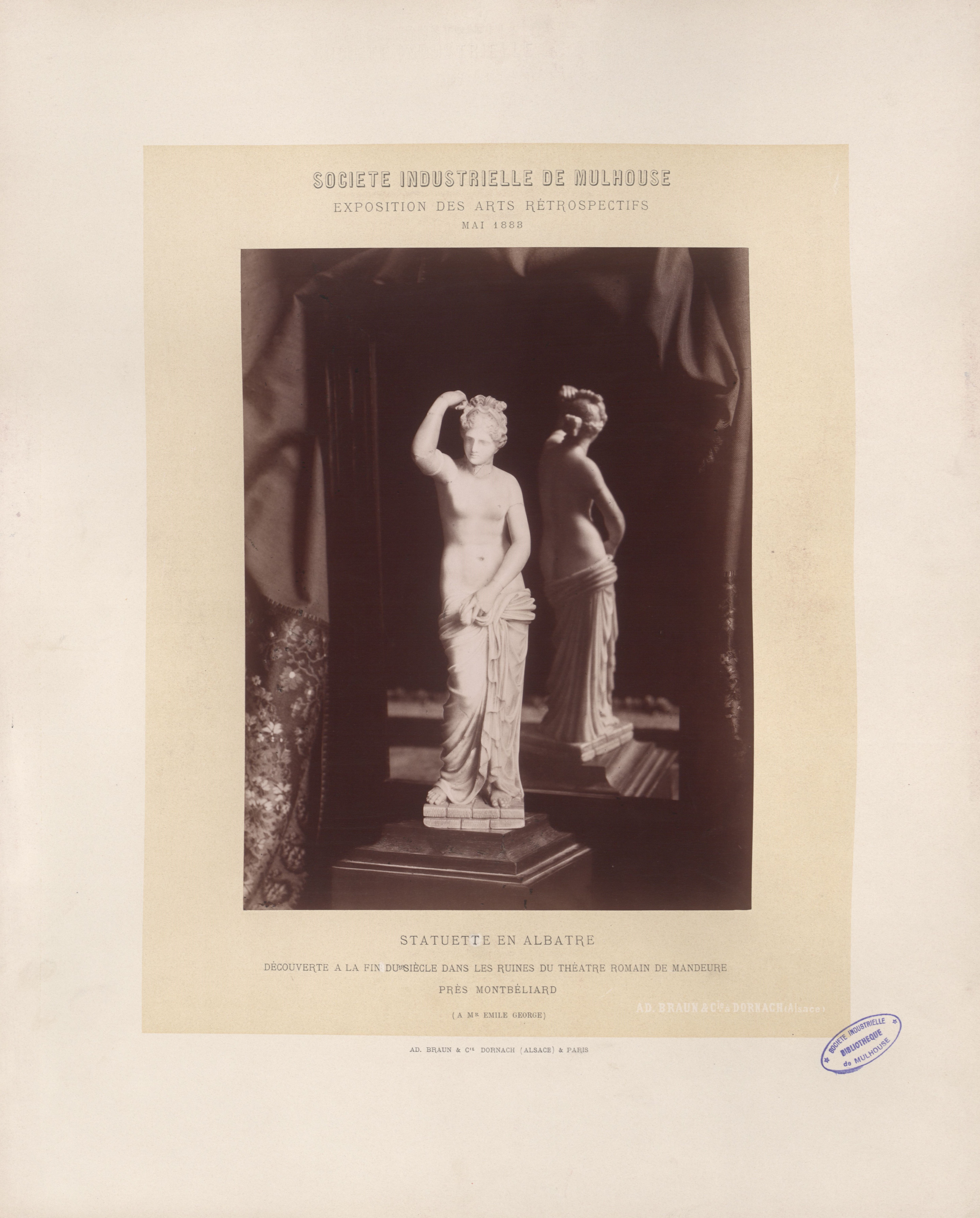 Statuette en albâtre