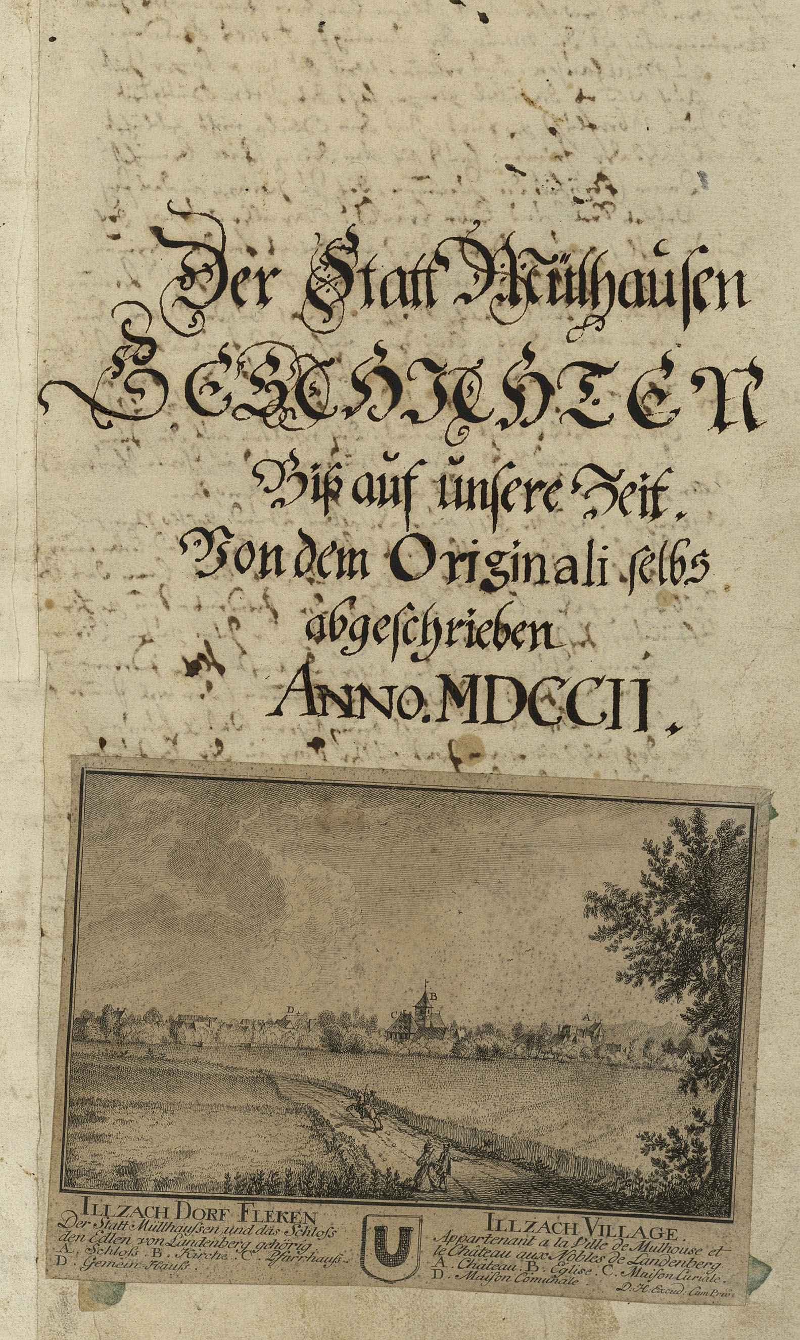 Page de titre 18e siècle