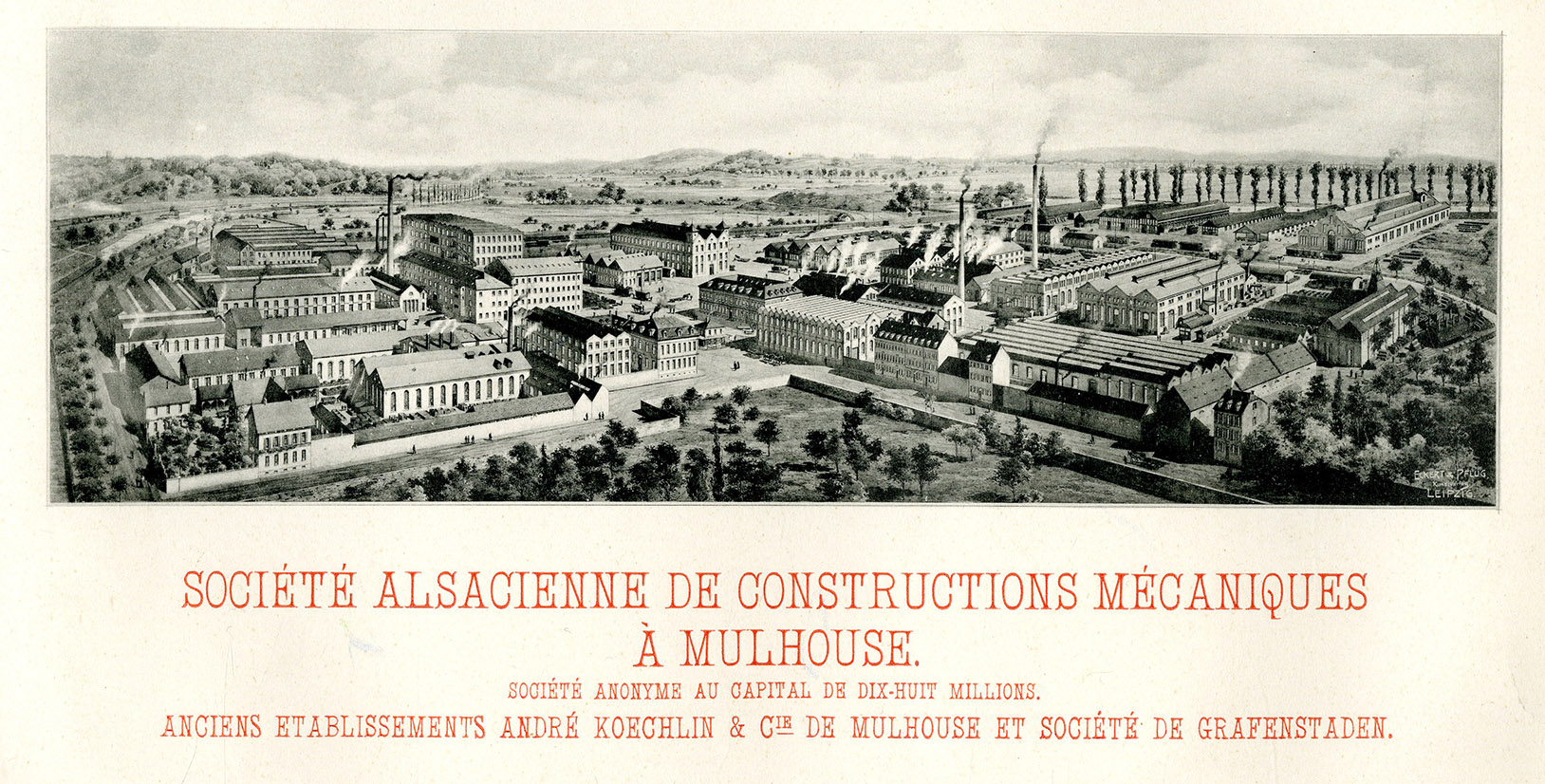 Société alsacienne de constructions mécaniques à Mulhouse