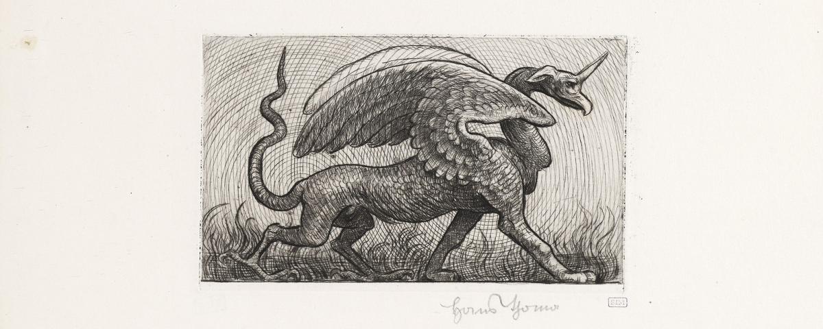 Griffon de Hans Thoma